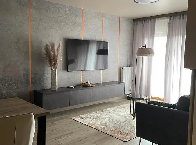 Gold Centrum Garaz Lägenhet Gliwice